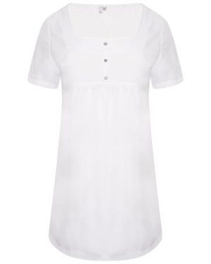 CHLOE Beauty Maternity Tunic White