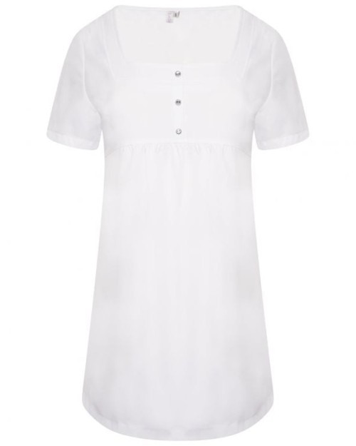 CHLOE Beauty Maternity Tunic White
