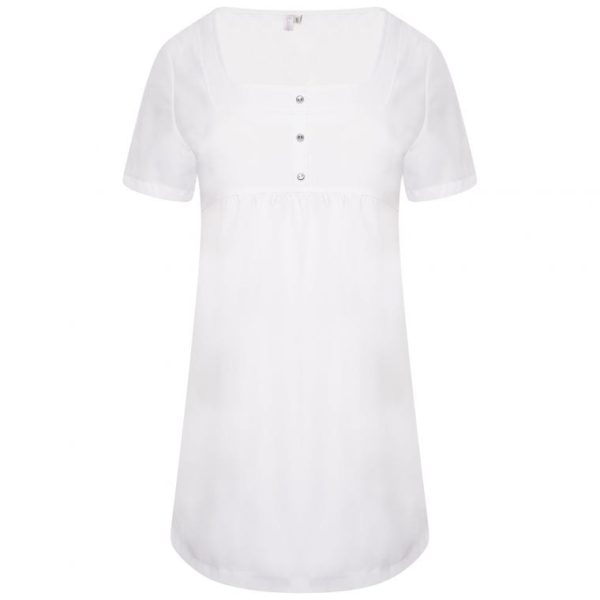 CHLOE Beauty Maternity Tunic White