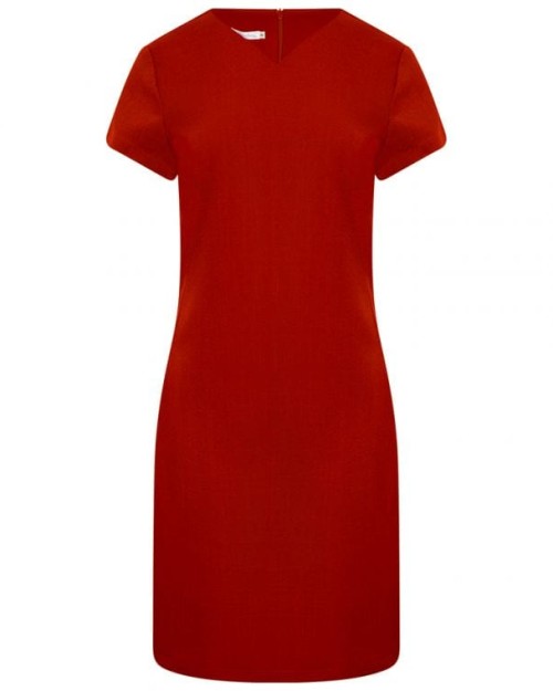 MANON Fitted Dress Red