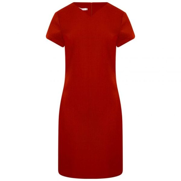 MANON Fitted Dress Red