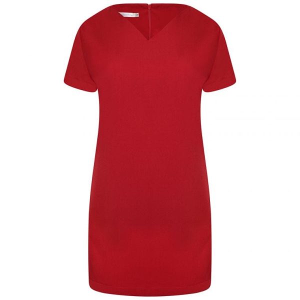 NINA Fitted Tunic Red