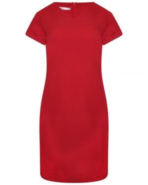 SARA 3/4 Tunic (No Pockets) Red