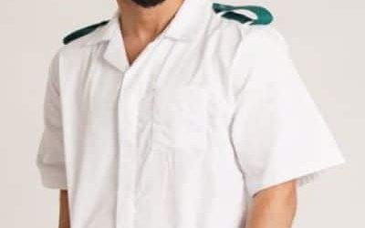 Behrens Men’s Classic Tunic with Epaulette Loops