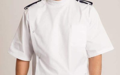 Men’s Dental Tunic with Epaulette Loops