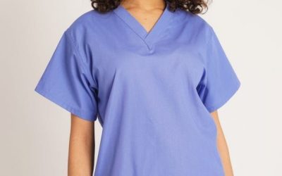 Behrens Unisex Reversible Scrub Top