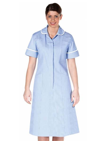 dvddr striped nursing dress