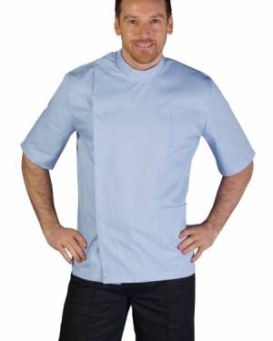 Healthcare Male Dental Tunic Sky Blue