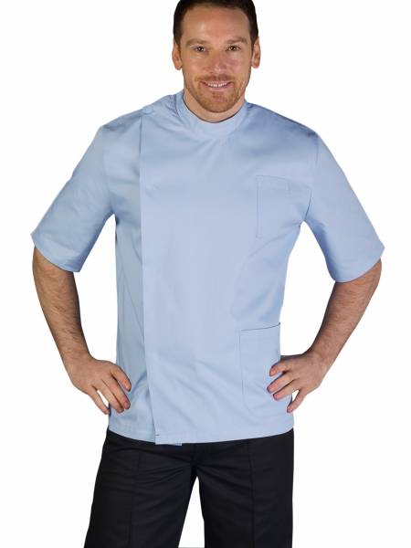 Healthcare Male Dental Tunic Sky Blue