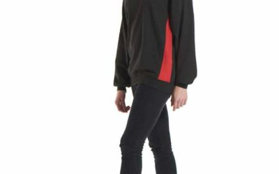 UC217 Two Tone Crew Neck Sweatshirt
