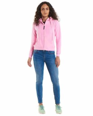 UC505 Ladies Classic Full Zip Hooded Sweatshirt