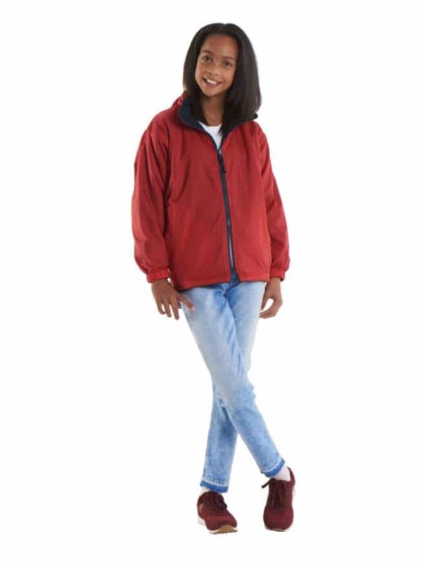 UC606 Children's Reversible Fleece Jacket