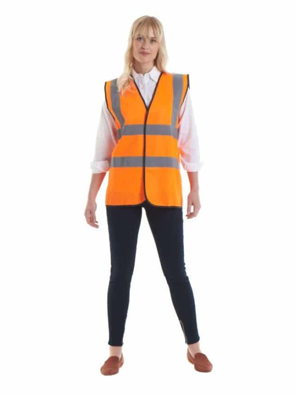 UC801 Sleeveless Safety Unisex Waist Coat