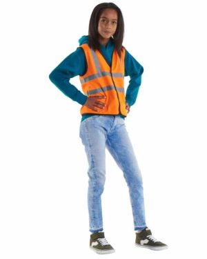 UC806 Children's Hi-Vis Waist Coat Unisex