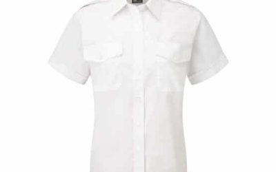 Classic Short Sleeve Pilot Blouse