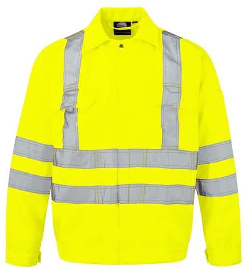 Hi Vis Rook Unisex Jacket Yellow