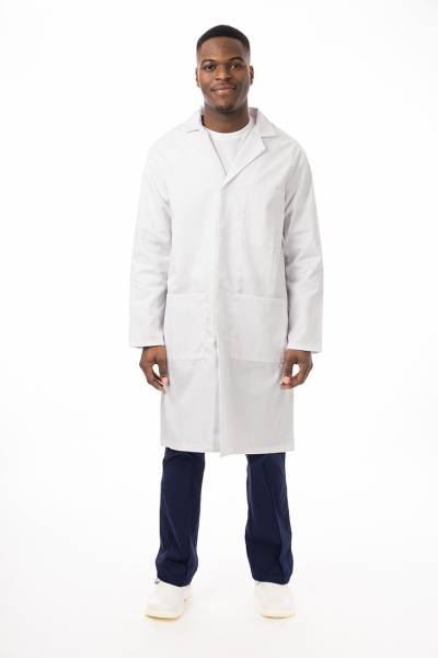 Healthcare Men's Lab Coat White