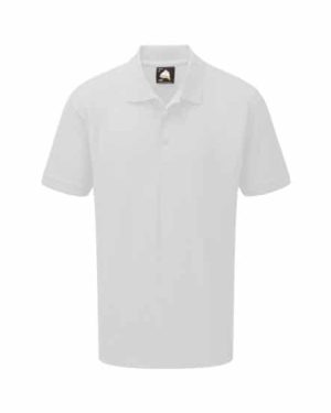 Oriole Wicking Unisex Poloshirt White