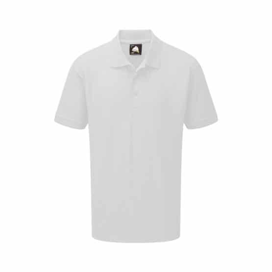 Oriole Wicking Unisex Poloshirt White