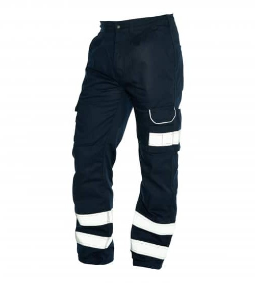 Condor Unisex Combat Trouser with Hi-Vis Bands Navy