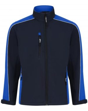 Avocet Softshell Unisex Jacket Navy - Royal Blue