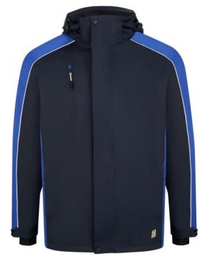 Avocet EarthPro Unisex Jacket Navy - Royal Blue