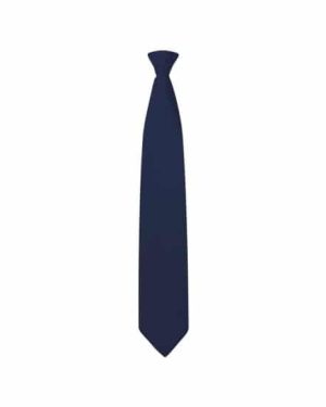 Clip on Tie Unisex Royal Blue