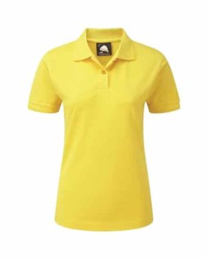 Wren Ladies Premium Poloshirt Yellow