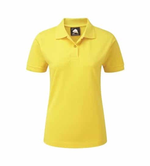Wren Ladies Premium Poloshirt Yellow
