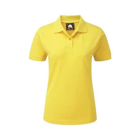 Wren Ladies Premium Poloshirt Yellow