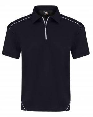 Fireback Wicking Polyester Unisex Poloshirt Navy - Navy