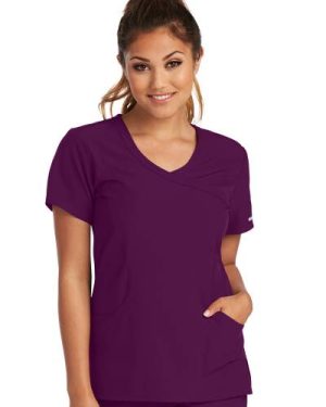 Healthcare Skechers Female Reliance Top Wine