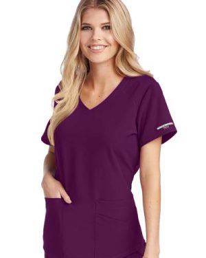 Healthcare Skechers Female Vitality Top Wine