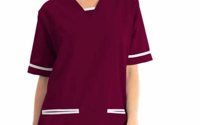 WIS Lightweight V-Neck Scrub Top 534LW