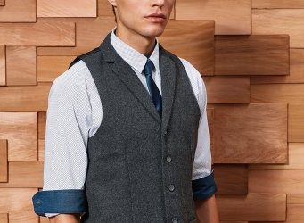 PR625 Premier Mens Herringbone Waistcoat