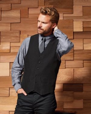 PR622 Premier Mens Lined Waistcoat