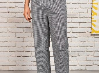 PR552 Premier Pull On Chef’s Check Trousers