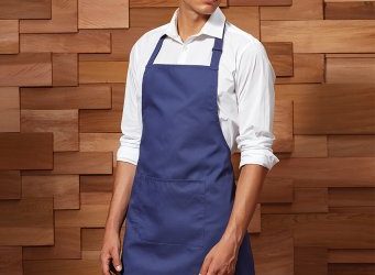 PR154 Premier ‘Colours’ Bib Apron with Pocket