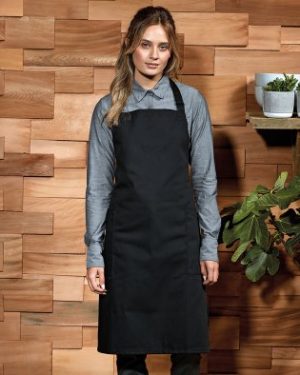 PR120 Premier Recycled and Organic Fairtrade Certified Bib Apron