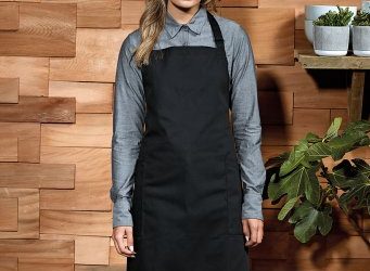 PR120 Premier Recycled and Organic Fairtrade Certified Bib Apron