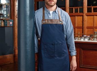 PR123 Premier Espresso Bib Apron