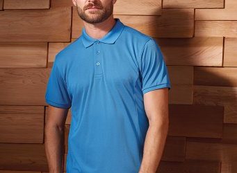 PR630 Premier Mens Coolchecker Plus Pique Polo Shirt – Coolplus
