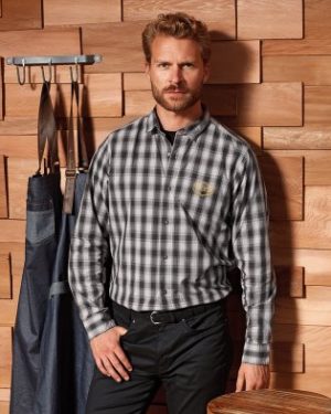 PR250 Premier Mens Mulligan Check Long Sleeve Shirt