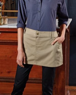 PR133 Premier Cotton Chino Waist Apron