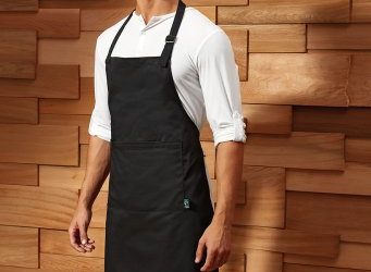 PR112 Premier Fairtrade Certified Organic Cotton Bib Apron