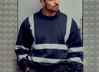 YK030 Yoko Hi-Vis Sweatshirt