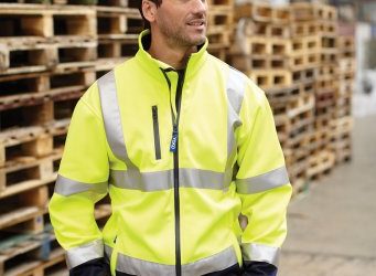 YK206 Yoko Hi-Vis Soft Shell Jacket