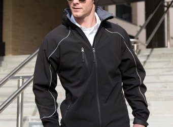 RS118 Result Work-Guard Hooded Soft Shell Jacket