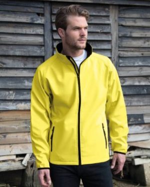 RS231M Result Core Printable Soft Shell Jacket