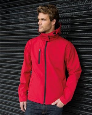 RS230M Result Core Hooded Soft Shell Jacket